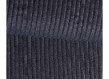 Bündchen Uni - Heavy Rib Rippe marine